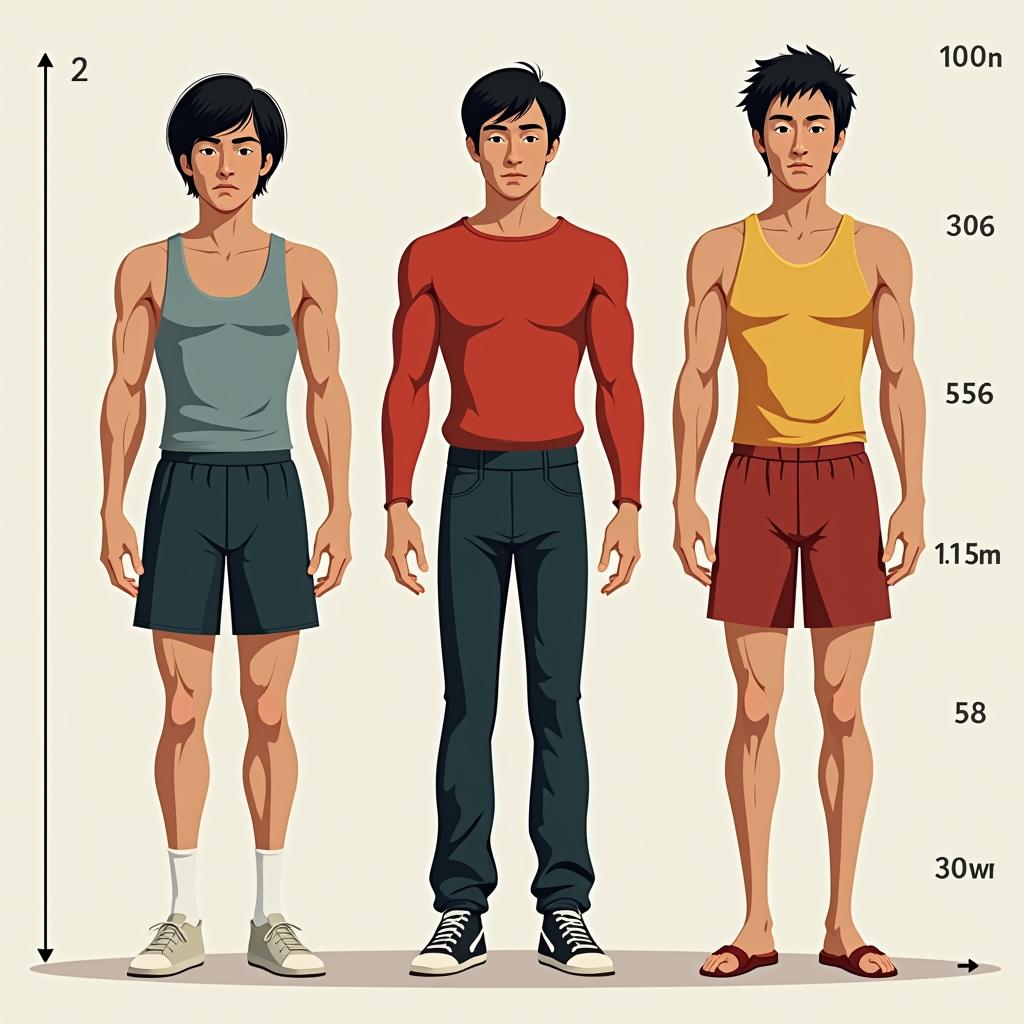 Explore Celebrity and Anime Heights: Fun Comparisons and Height Facts