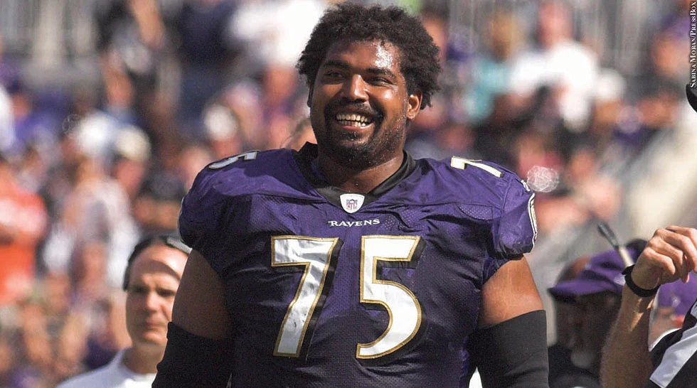 Tallest NFL Player Jonathan Ogden 